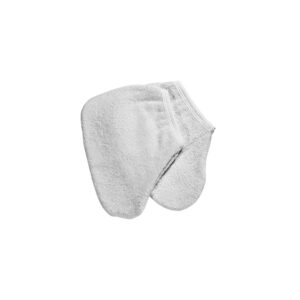 Pair of terry towel foot gloves