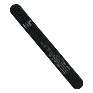 Peggy Sage 2-way nail file 100 180, black