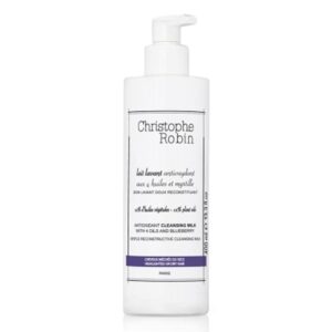 Christophe Robin Antioxidant Cleansing Milk with 4 Oils and Blueberry (400ml)